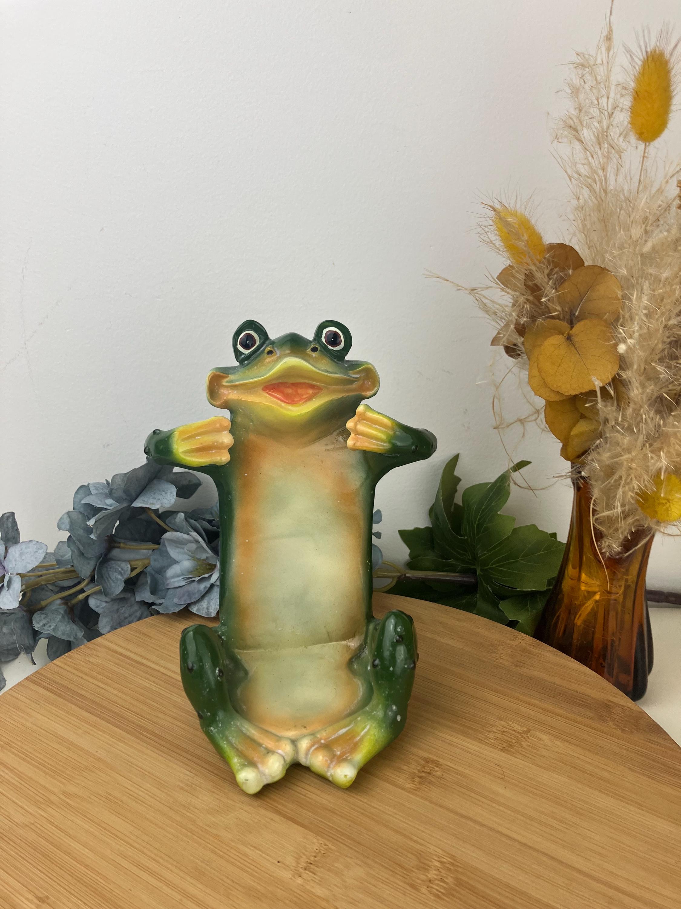 RARE ANCIENNES STATUETTES Grenouille Et Medaillon En Jade Rose Et Vert 5,5 -Asie EUR 59,00