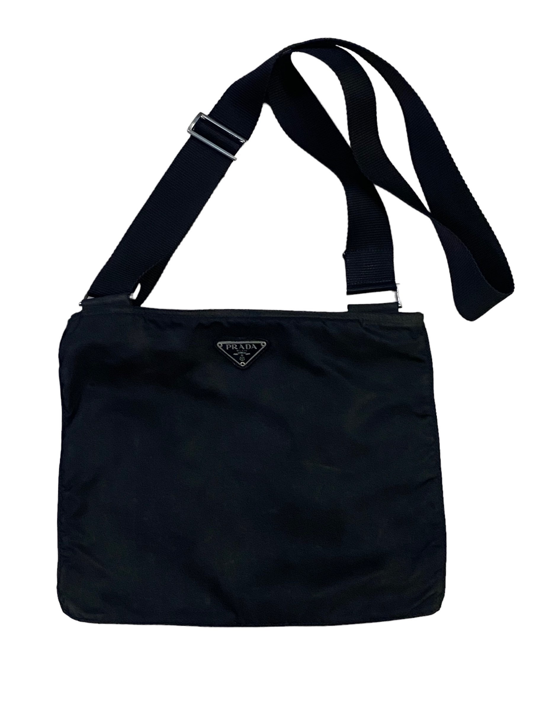 PRADA Synthetic Bag Black 