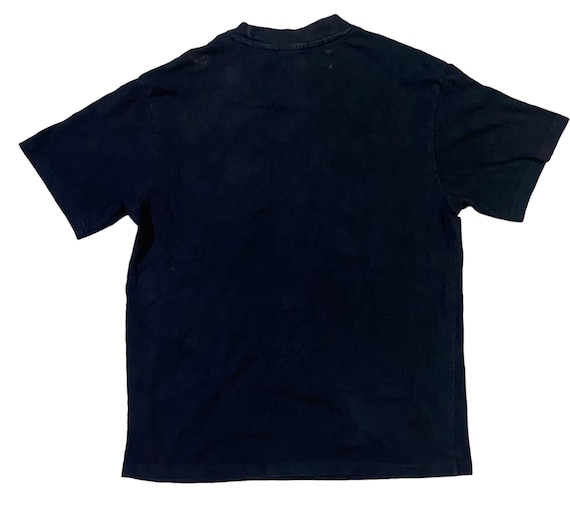 ★Acne Studios★ Face Logo Short Sleeve T-Shirt Navy Blue CL Acne Studios T-Shirt Nash Face Paw17 Animal/Face Logo Top