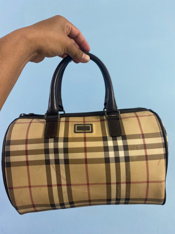 Authentic Burberry Nova Check Bag