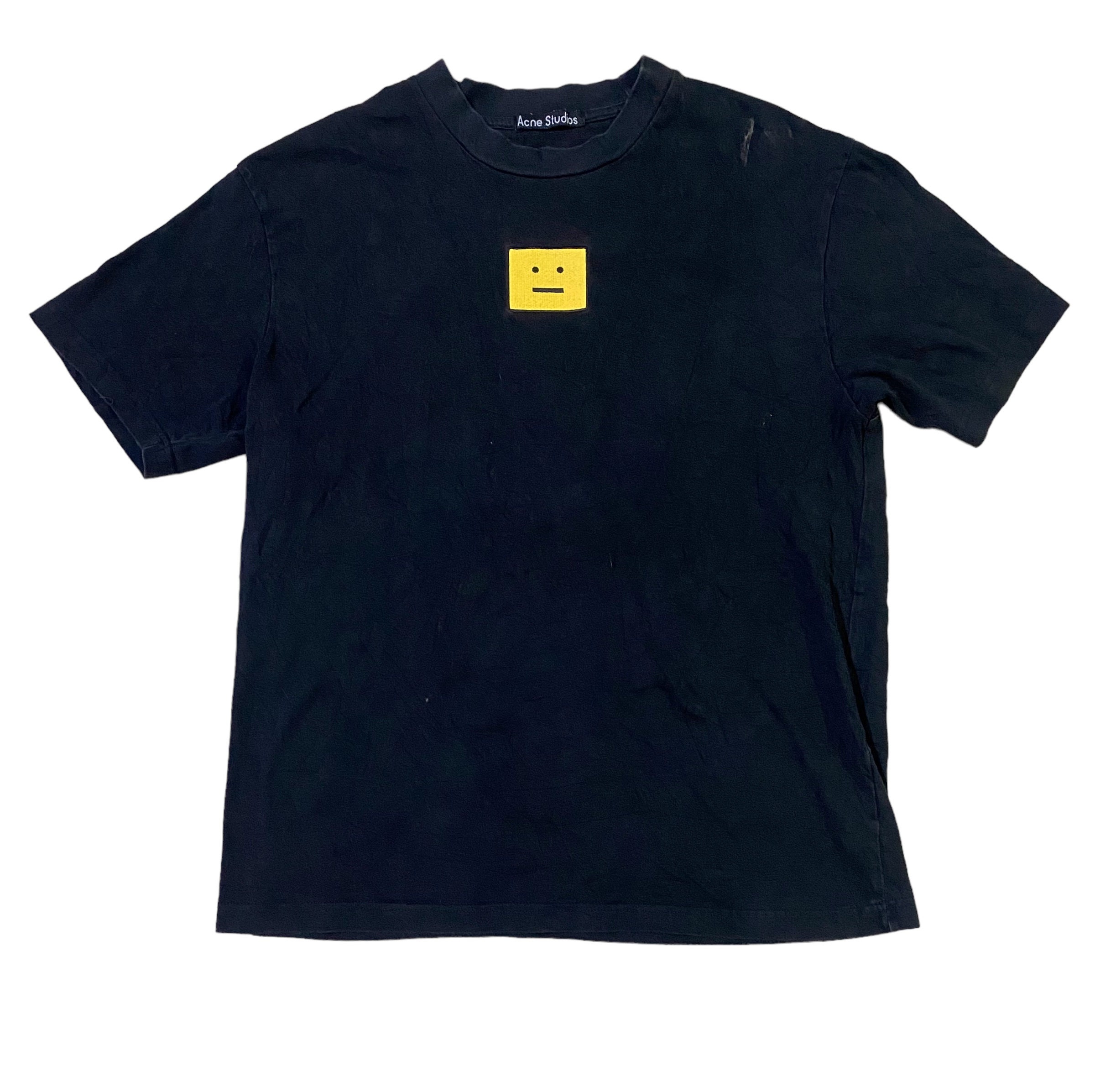 ★人気★【Acne Studios】PATCH LOGO T-SHIRT Acne Studios Patch T-Shirt Black Men's - US