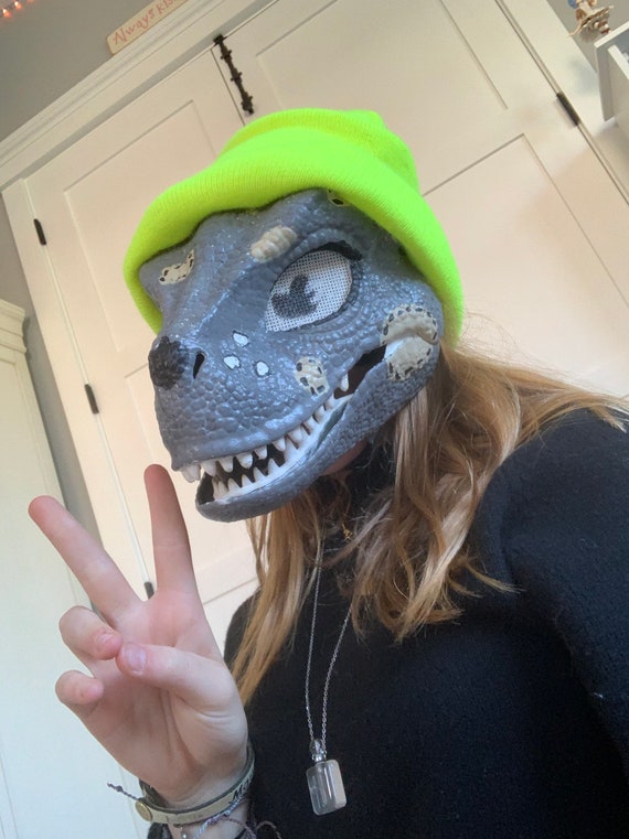 Dino mask for sale Etsy