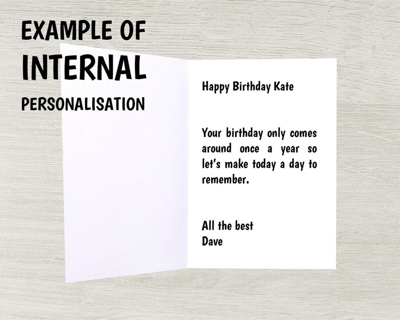 Birthday Card, Hap-pea Birthday to the other pea in my pod, Card for Him or Her, pea card, Funny Birthday Card image 2