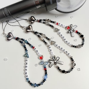 Fanmade WTL Tour inspired phone lightstick charms