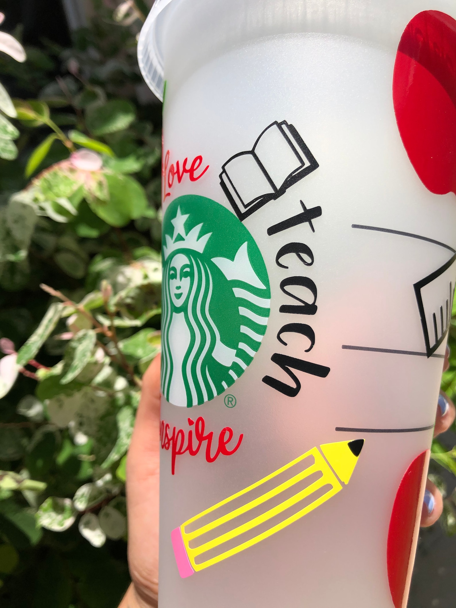 Teacher Appreciation Gift Starbucks Reusable Tumbler Gifts Etsy
