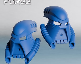 Great Mask of Psychometry Redux | Helryx's Mata Blue Kanohi