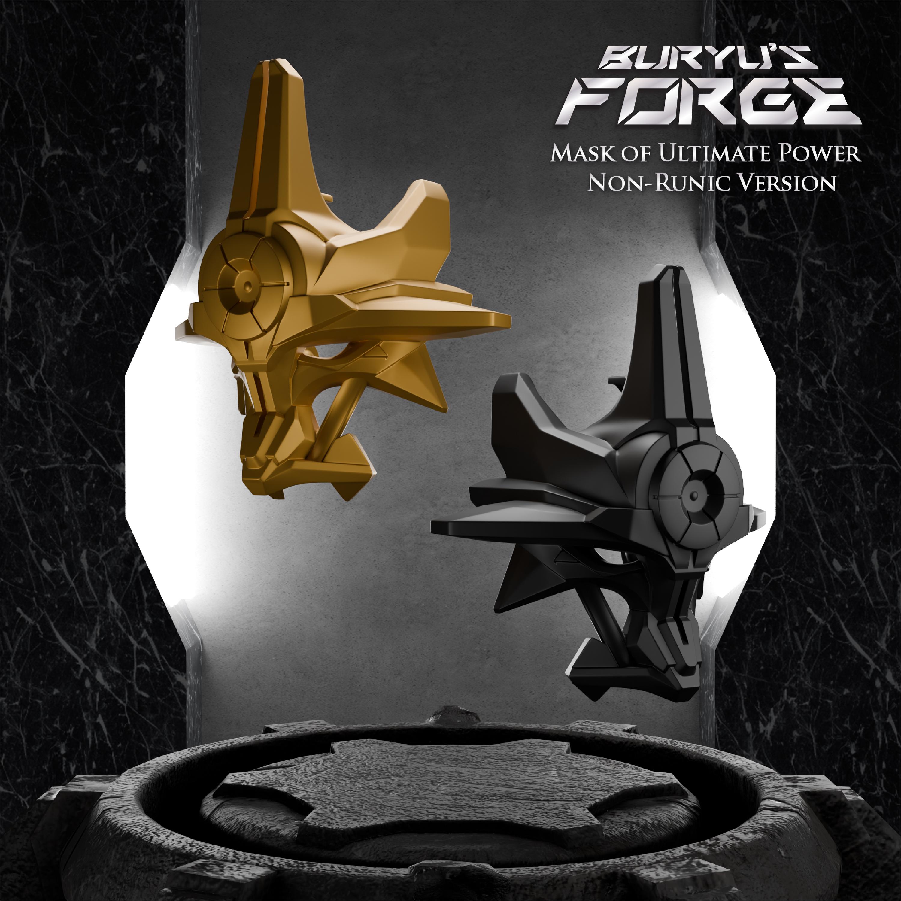 Mask of Ultimate Power MADE TO ORDER Bionicle G2 Makuta s Mask Pearl Gold Black Etsy