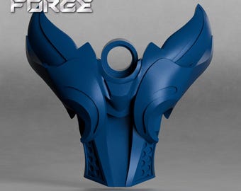 Hahli Mahri Custom Chestplate, Lilium Pattern Armor | Constraction Accessory