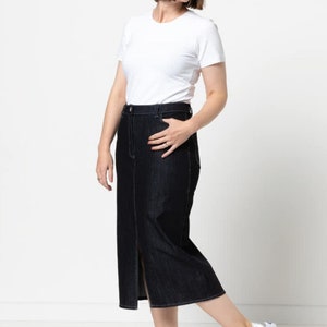 Style Arc Tommie Jeans Skirt Pattern, Jean Skirt Pattern in Multi Sizes ...