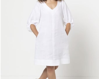Style Arc Zalia Woven Top and Dress Paper Pattern