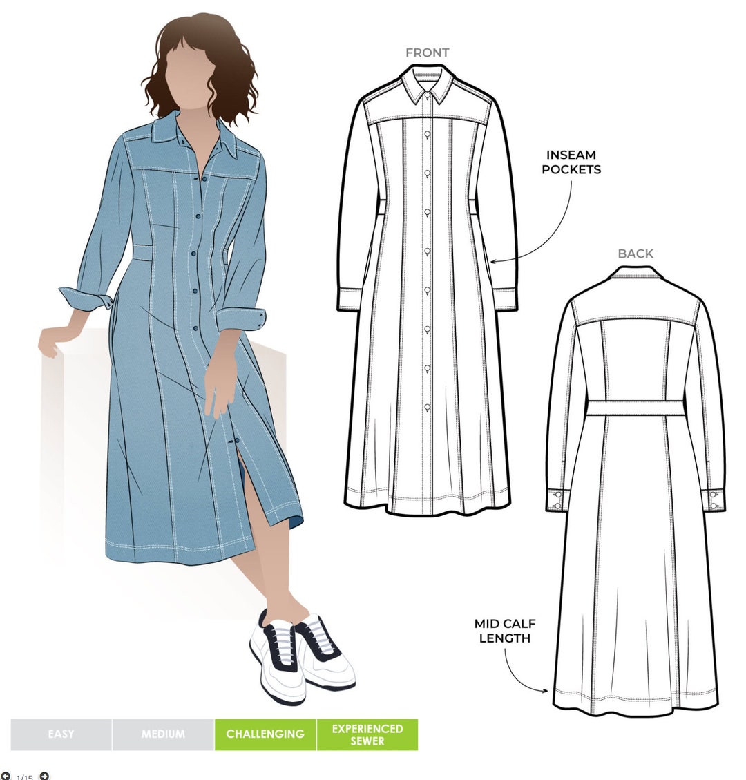 [DISCOVERY] (W) Polton Woven Half Zip-up Dress ★大人気★ il_1080xN.5351325000_hscu.jpg