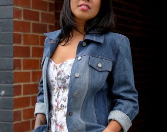 Style Arc Stacie Jean Jacket Multi size pattern
