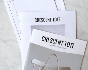 Crescent Tote Bag Pattern by Noodlehead.