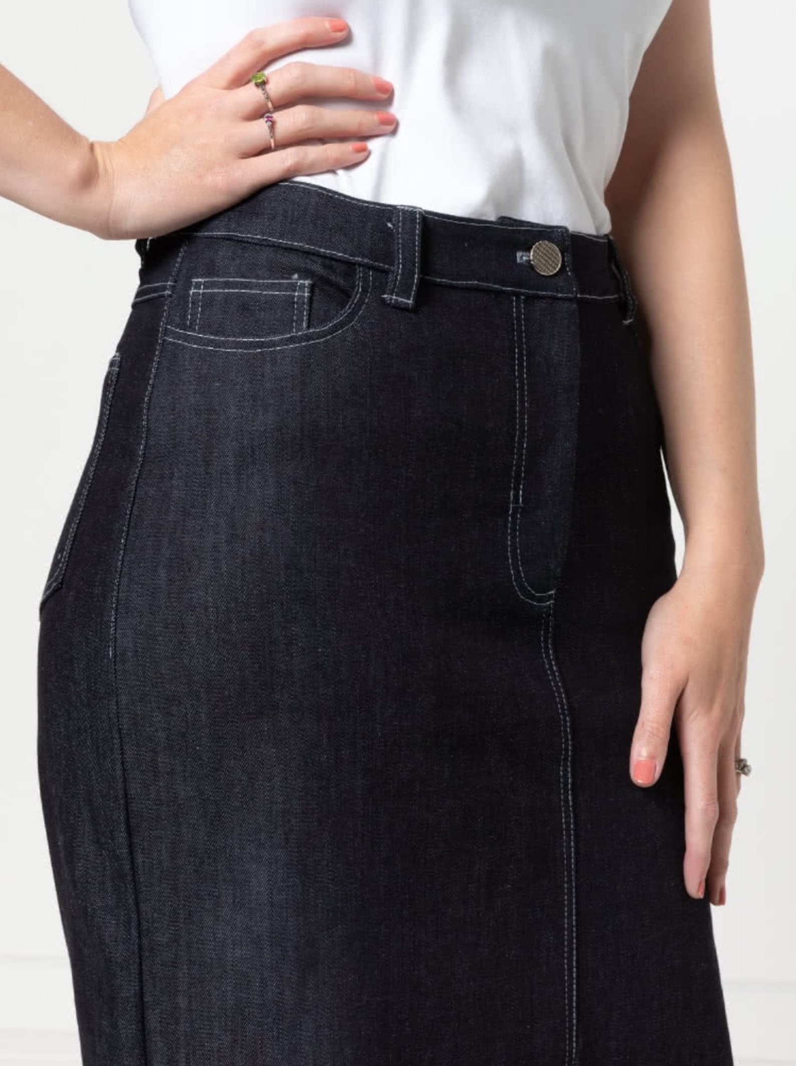 Style Arc Tommie Jeans Skirt Pattern Jean Skirt Pattern in Etsy