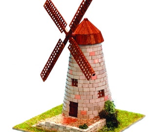 CUIT Ceramic Building Construction Kit, Mill Old Cottage (1:87)