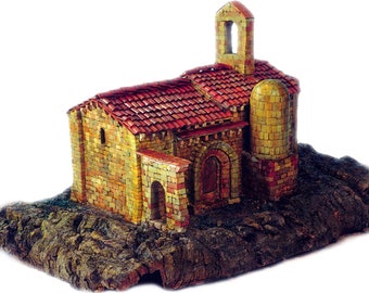 CUIT Ceramic Building Construction Kit, Santa Cecilia Church (1:80)