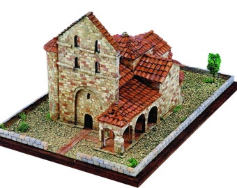 CUIT Ceramic Building Construction Kit, St Salvador Church (1:80)