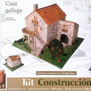 CUIT Ceramic Building Construction Kit, Traditional Galician House 1:87 image 4