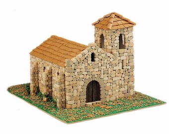 CUIT Ceramic Building Construction Kit, Montortal Church