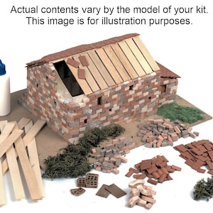 CUIT Ceramic Building Construction Kit, Traditional Galician House 1:87 image 5