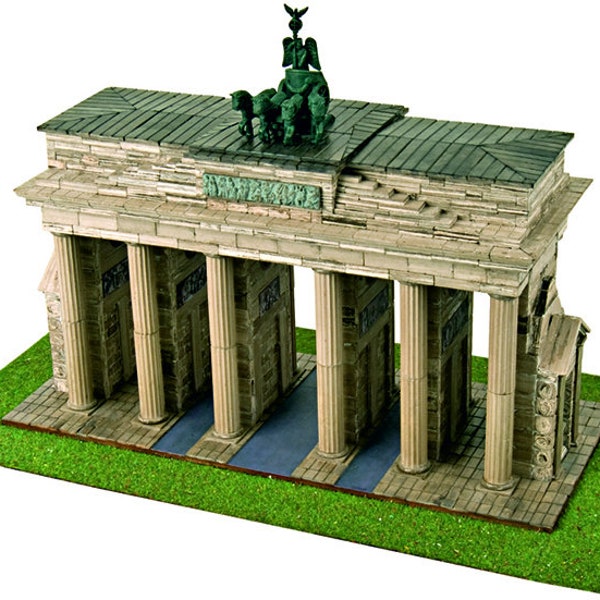 CUIT Ceramic Building Construction Kit, Brandenburg Gate (Berlin 1:125)