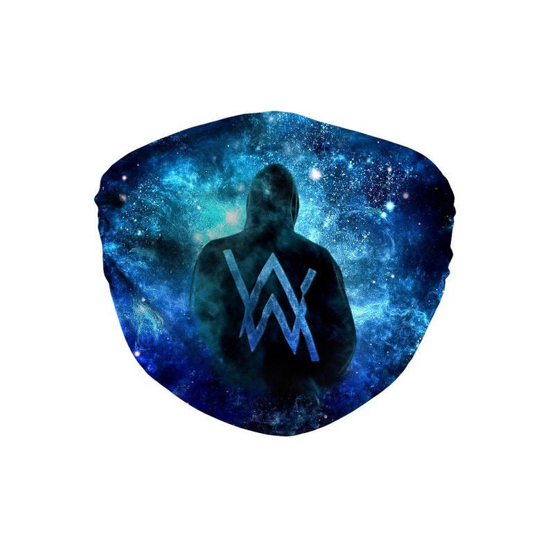 Alan Walker Space Sublimation Face Mask | Etsy