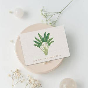 Palm Sunday Digital Print | “Hosanna!” Scripture Art | 5x7 Watercolor Palm | Christian Easter Decor | Bible Verse Digital Download