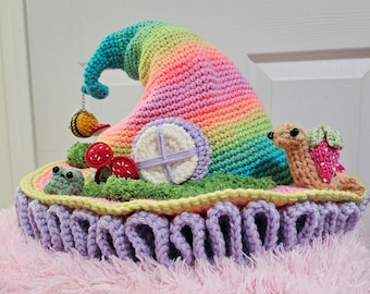 Magical Crochet Witch Hat