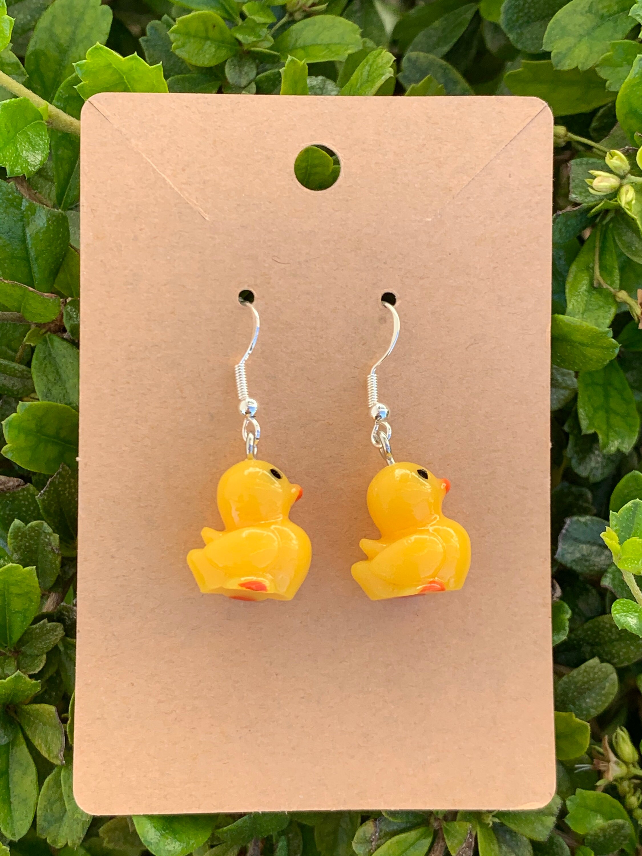 Duck earrings Etsy