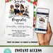 Margaritas Fiesta Girls Night Out Birthday Invitation Lets - Etsy