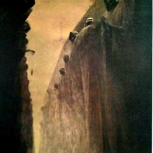 Beksinski Limited Edition Polish Print: Surreal Dystopian Art