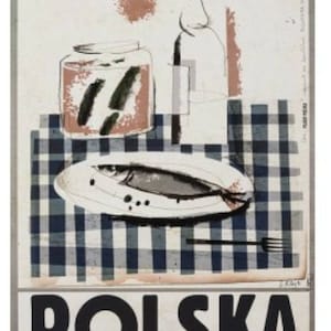 Polska Poland poster by Ryszard Kaja Wall Decor Polska Unique Gift from Polish Poster Studio
