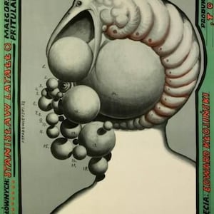 The Illumination: 1973 Polish Movie Poster, Franciszek Starowieyski Art