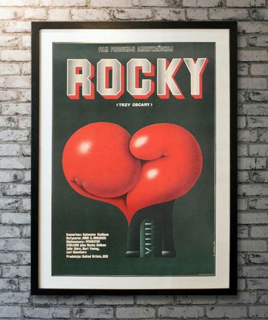 Rocky Original 1978 Polish Poster by Edward Lutczyn American