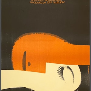 Miłośnicy Marony Oryginalny polski plakat filmowy z 1966 roku autorstwa Wiktora Gorki z Polish Poster Studio