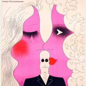 1975 Polish Movie Poster: A Girl in Each Room, Wasilewski Art