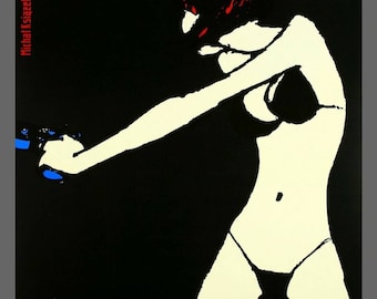 Póster polaco de Blade Runner: Edición limitada impresa por Michael Książek