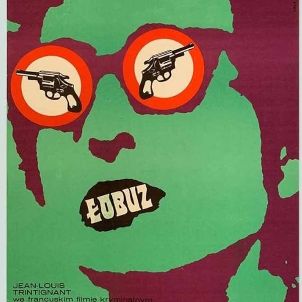 The Crook Original 1974 Polish Movie Poster by Eryk Lipinski