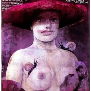 A Zed and Two Noughts Original 1994 Polish Movie Poster by Wiktor Sadowski