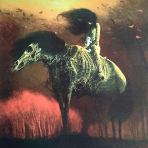 Beksinski Limited Edition Polish Print: Surrealist Dark Art