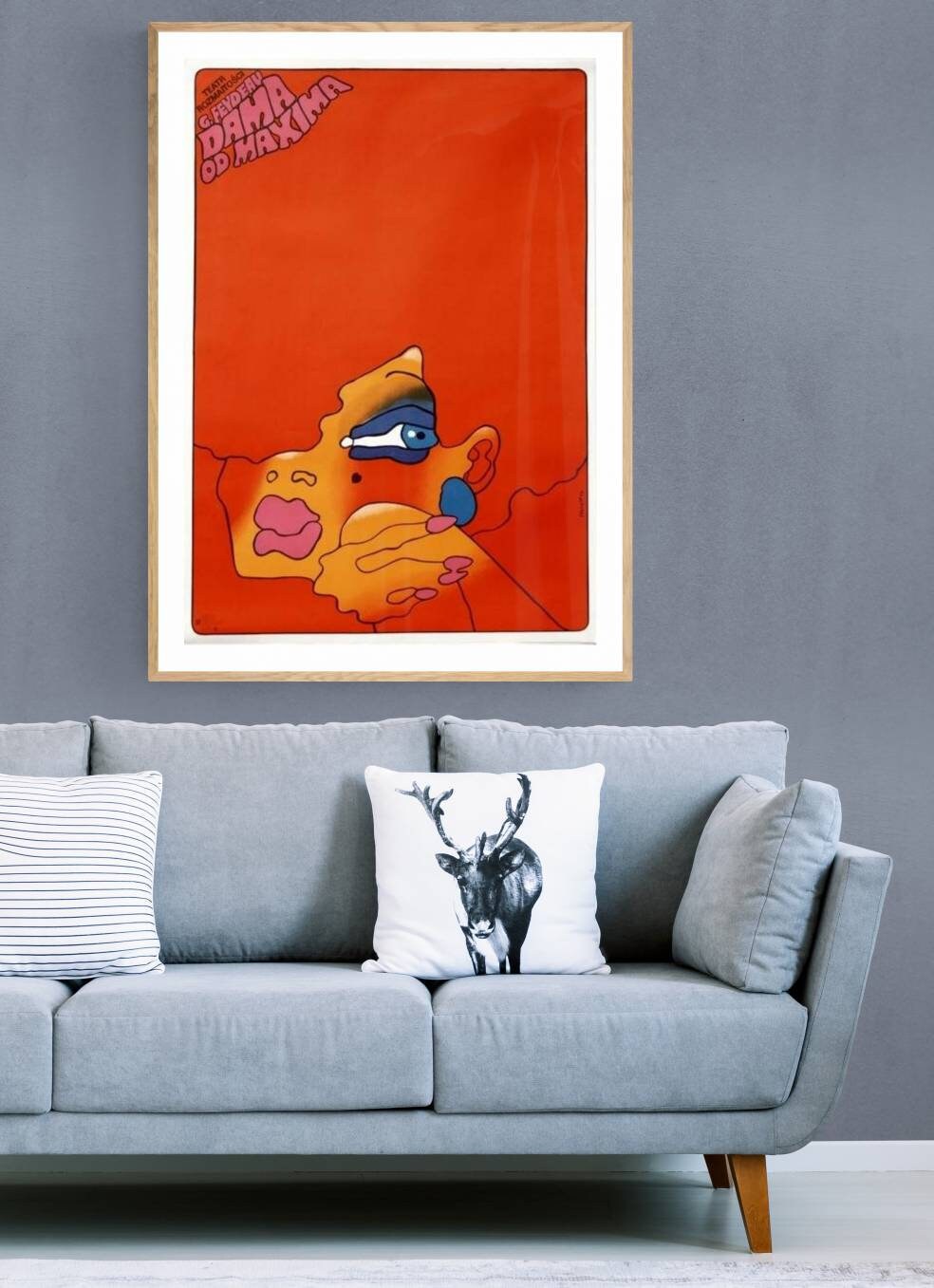 The Lady From Maxim's Original 1979 Polish Poster by Waldemar Swierzy ...