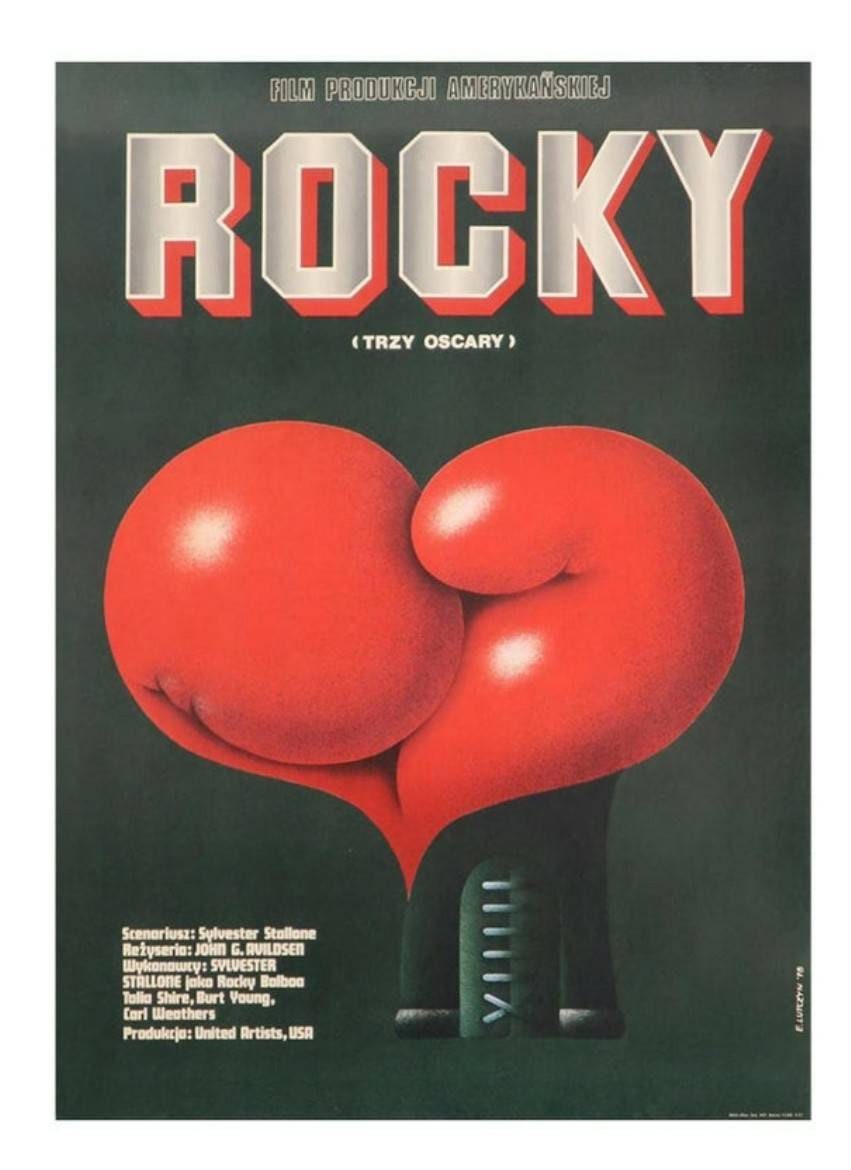 ロッキー オリジナル 1978 ポーランド ポスター エドワード