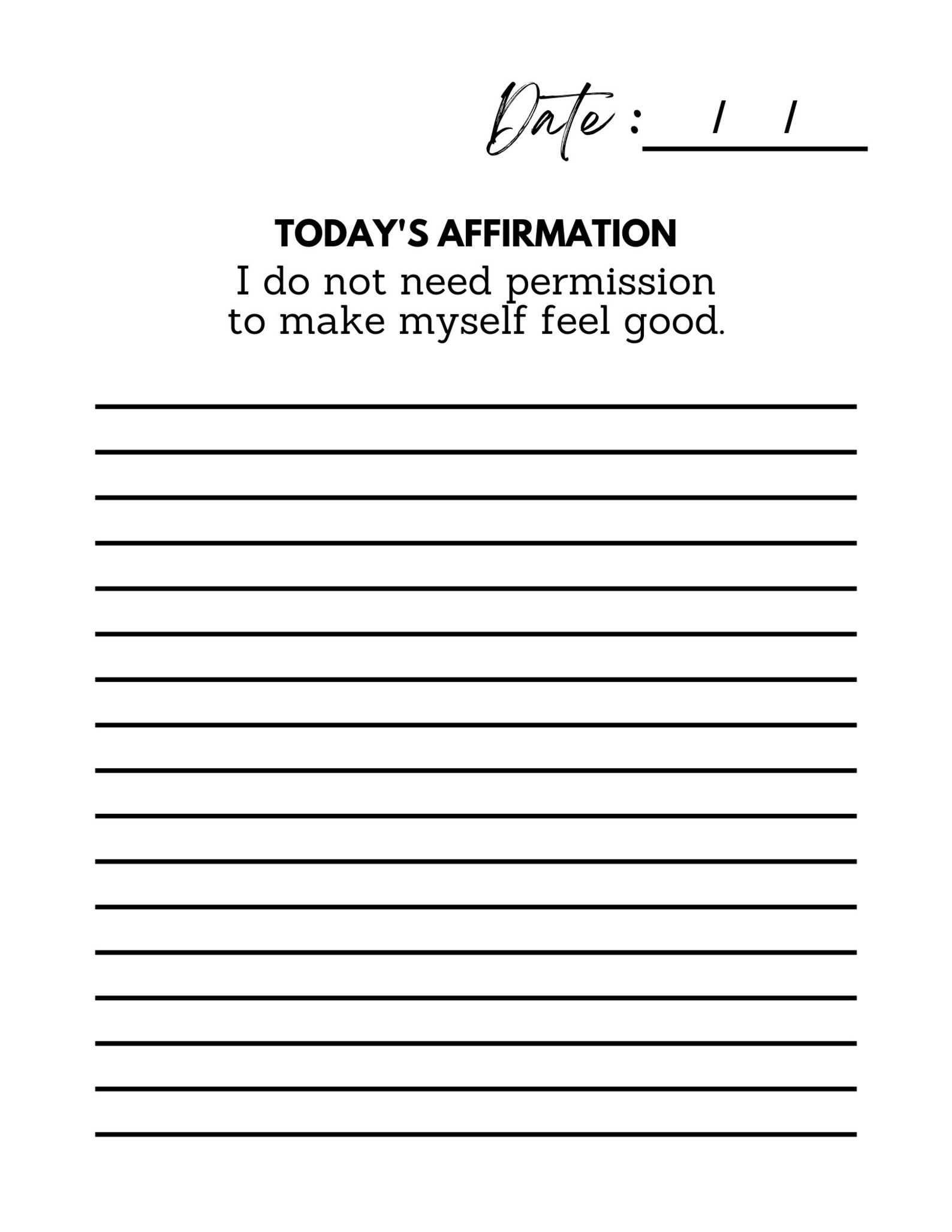 Self Care Journal, Flourish Journal, Self Care Journal, Self Care