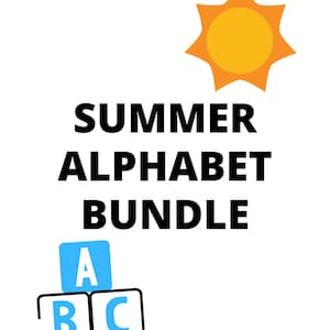 Alphabet Puzzle / Preschool Printable / Preschool Curriculum / Remote Learning / Letters / Preschool Homeschool / Learning Folder /Busy Book