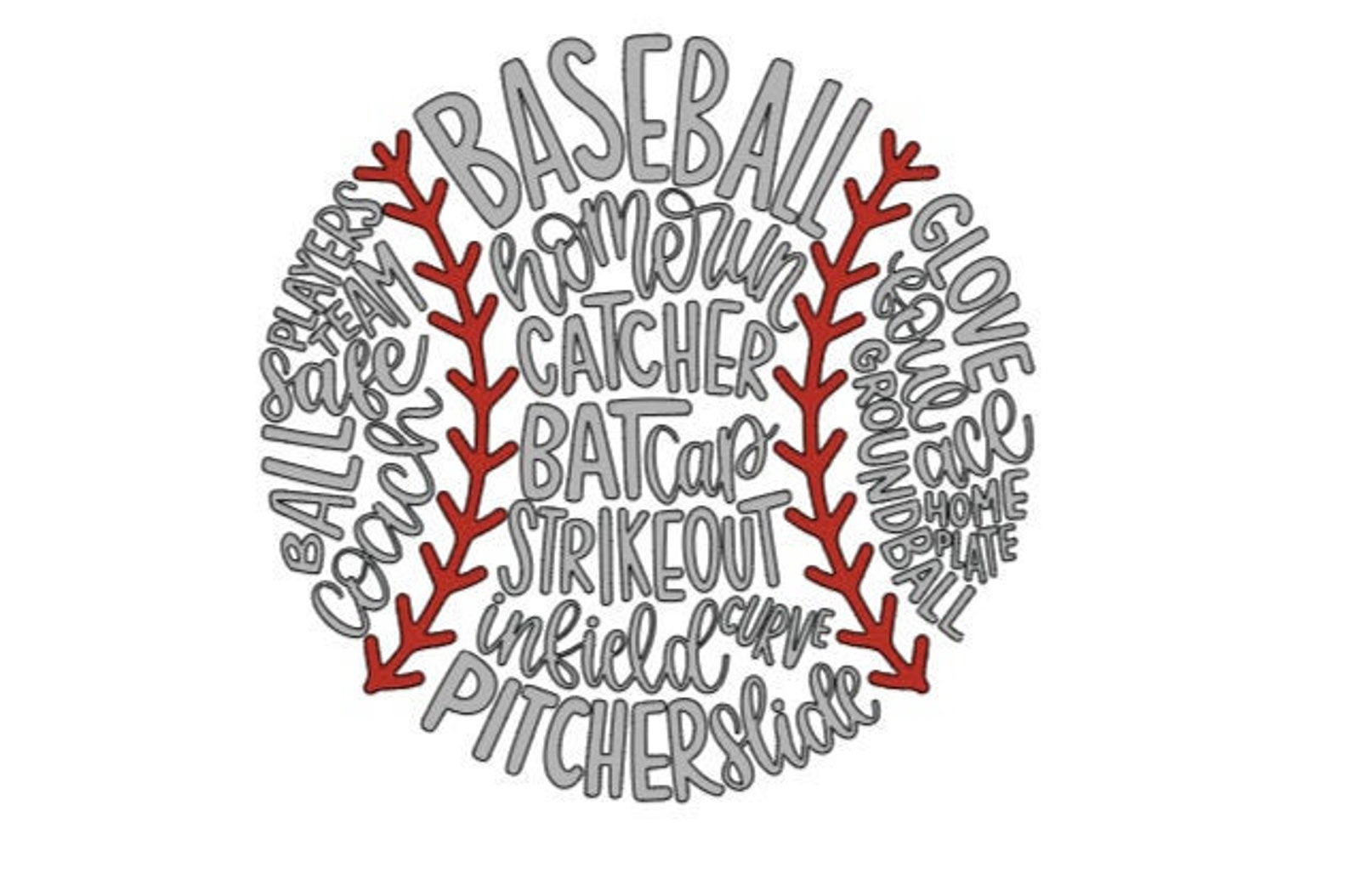 Baseball Car decal Baseball Sticker Baseball decal Baseball Etsy