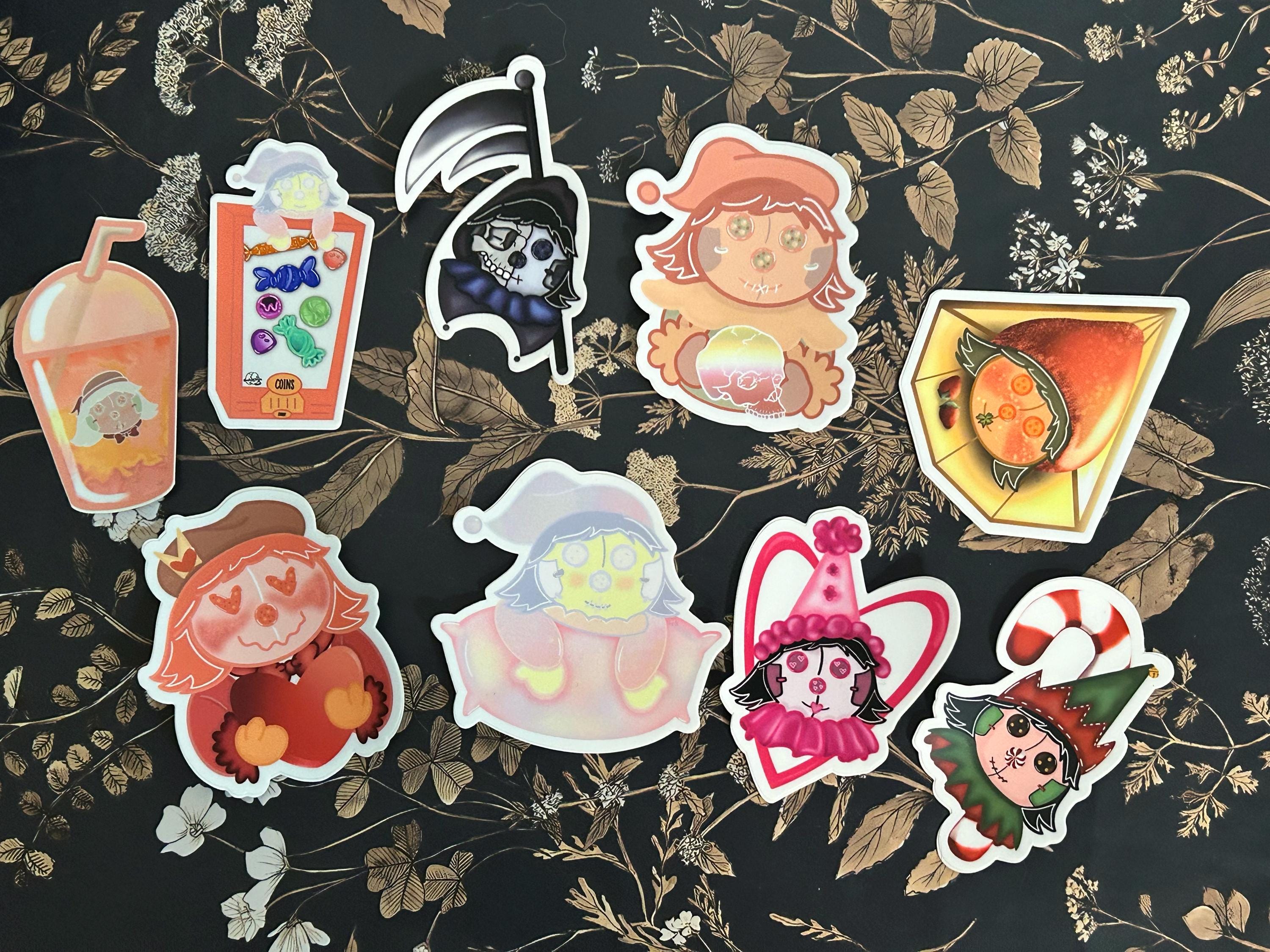 Sticker Puppet Adorable Puppet Sticker Set by Bonehead Prints - Limited Time SALE! - Etsy