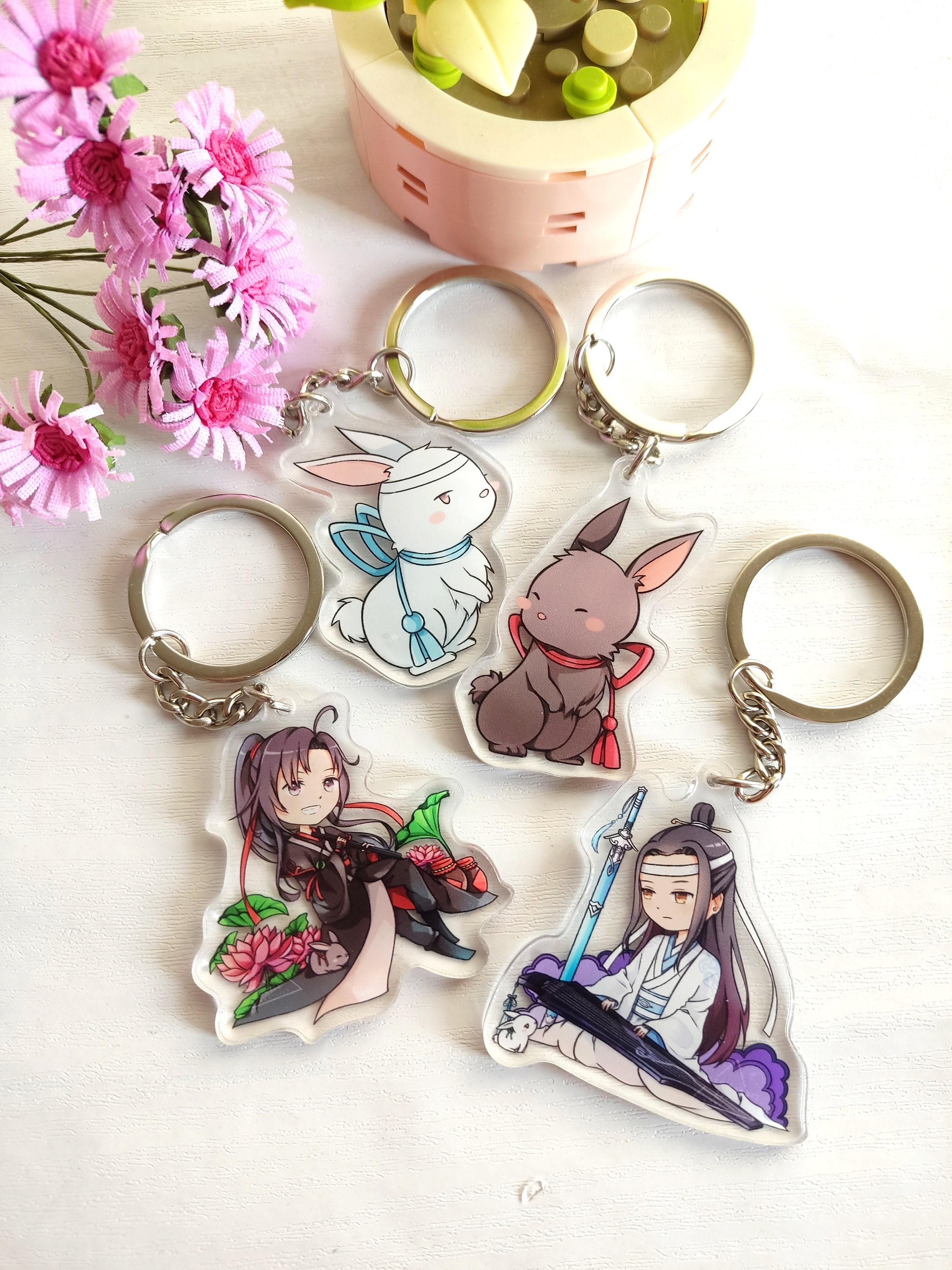 MDZS Transparent Acrylic Charms