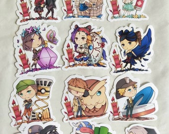Identity V Rocket Chair Series Vinyl Stickers