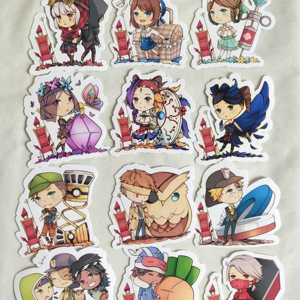 Identity V Rocket Chair Series Vinyl Stickers