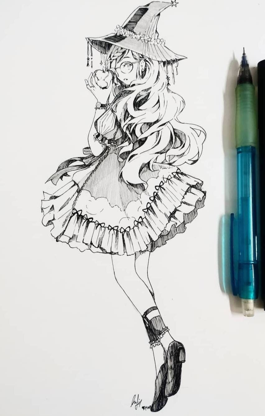 TANGNADE Dyvicl Pens Ink Manga Anime Fine Artist Illustration For